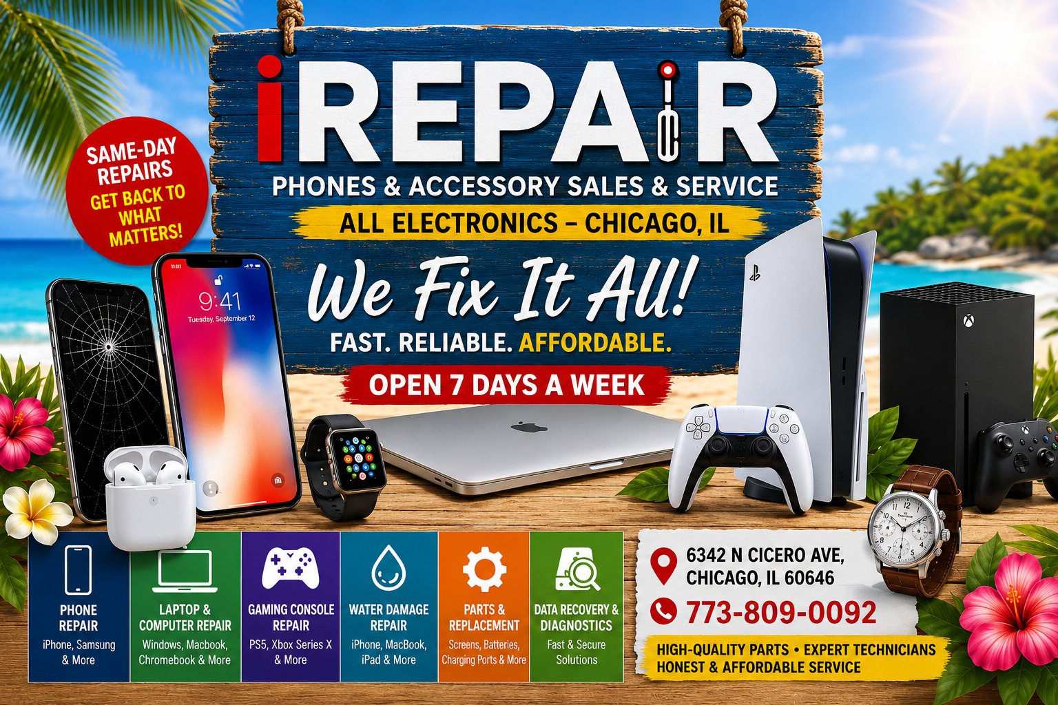 The Complete Guide to Electronics Repair in Chicago: Expert Phone, Computer, Gaming Console & Watch Repair Services